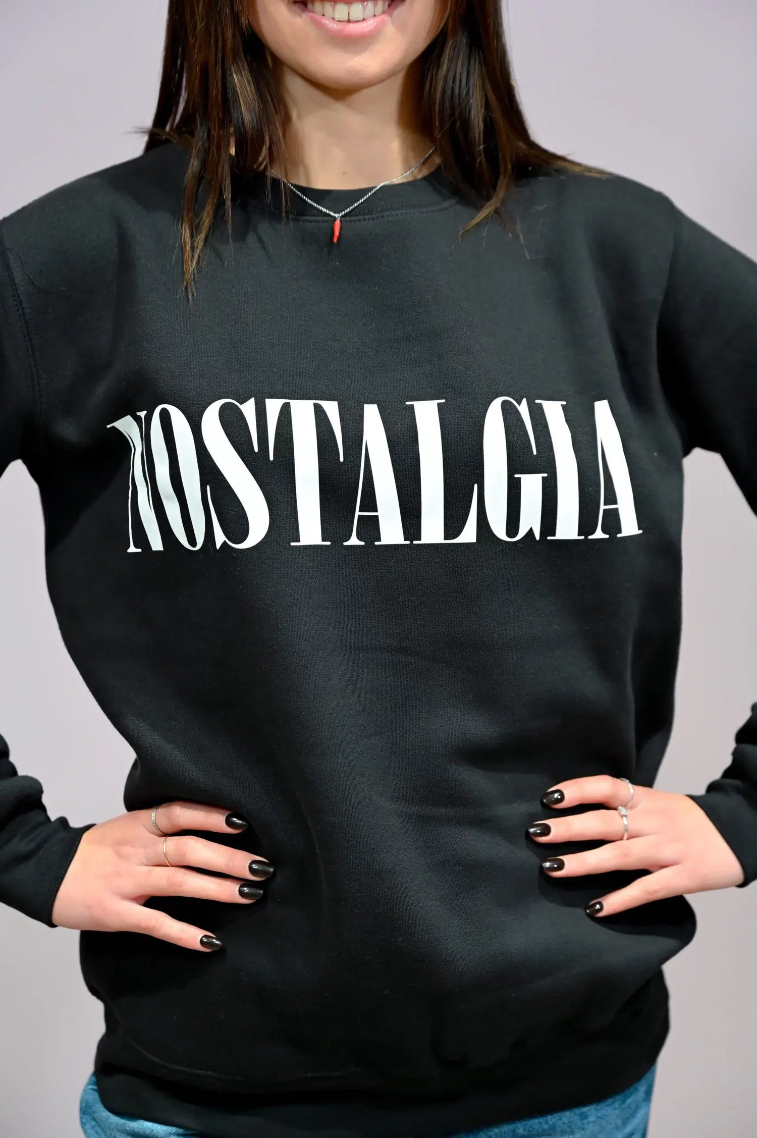 Felpa Premium “Nostalgia” Black