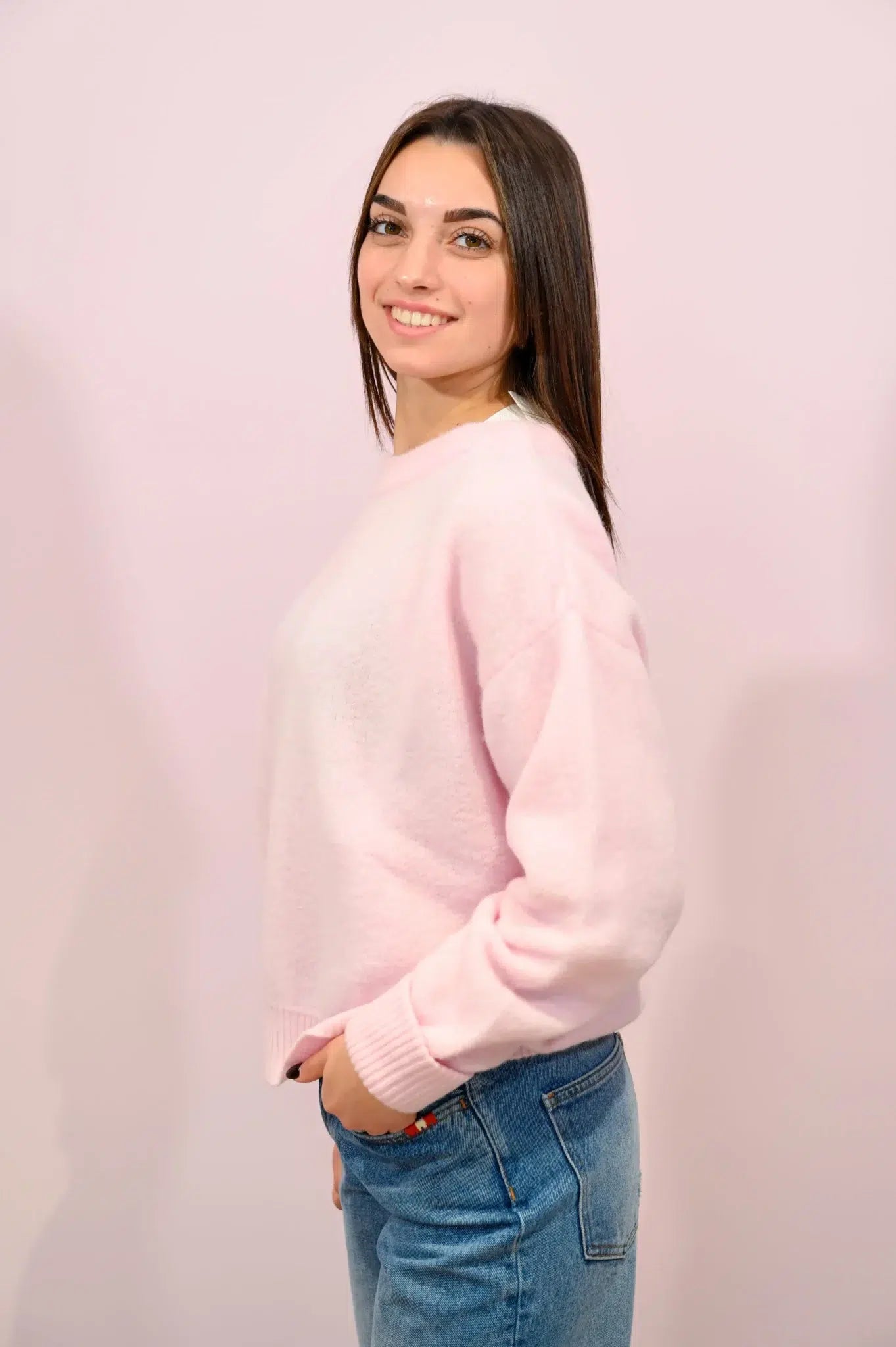 Maglione Donna Vitow American Vintage Rosa