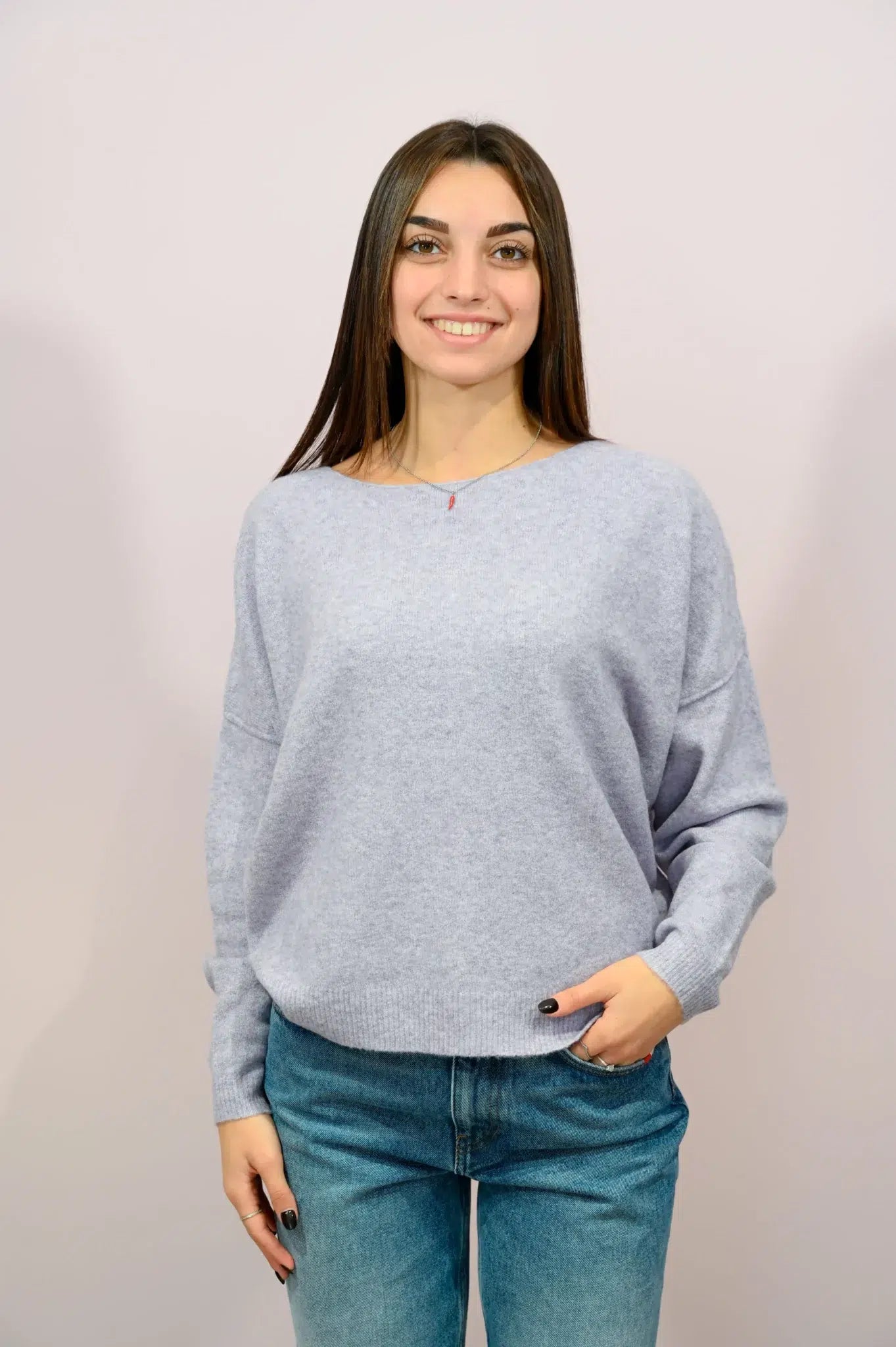 Maglione Donna Damsville American Vintage Lilla Glicine